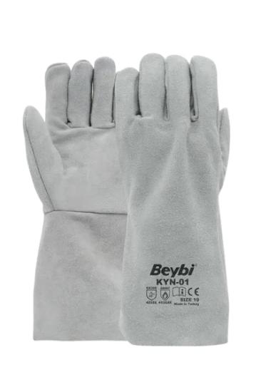 Beybi Deri Kaynakçı Eldiveni KYN-01-%10 İndirim