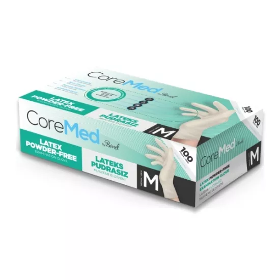 Bimel CoreMed Pudrasız Lateks Muayene Eldiveni