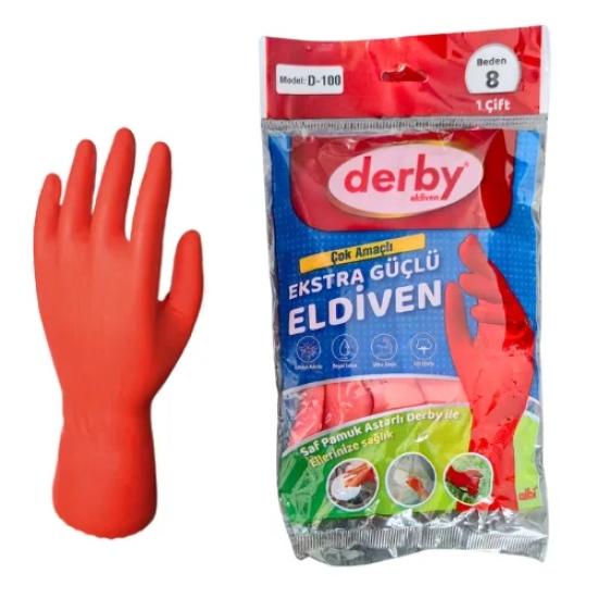 Derby Bulaşık Eldiveni Ekstra Güçlü D-100 